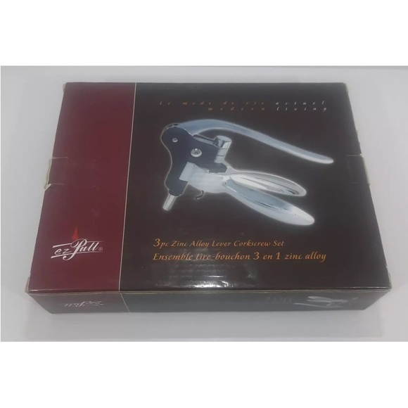 3 piece zinc alloy Corkscrew set - Picture 3 of 5